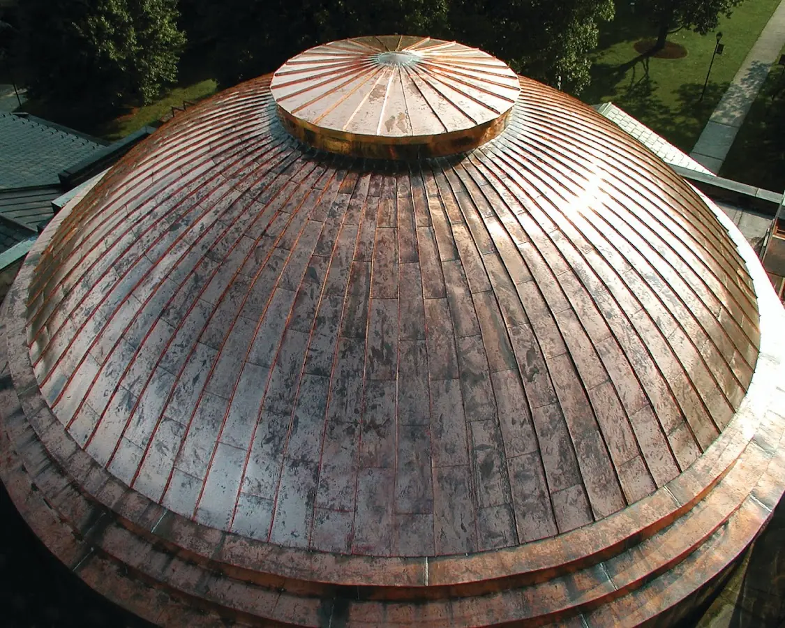 Craftsman Roofing crew installing a new roof in Waterford Works